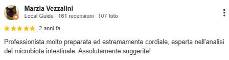 Recensione 5 Google/Mio dottore